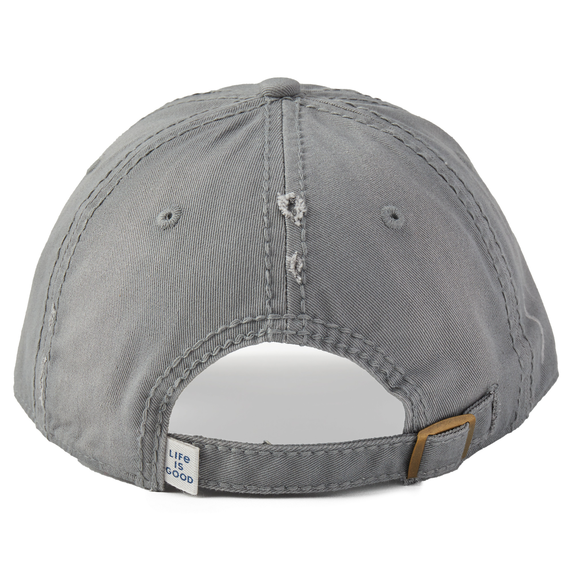 Gray Snowy Mountains Chill Cap