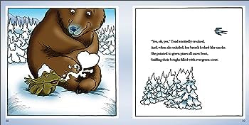 Blue Bear and Snow Toad - A Wintery Tale Picture Book