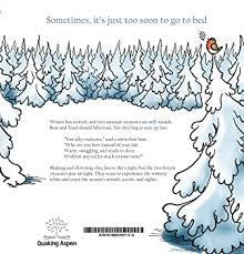 Blue Bear and Snow Toad - A Wintery Tale Picture Book