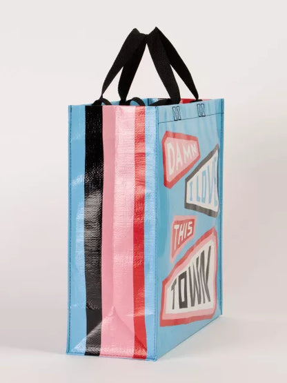 Damn I Love This Town Shopper Bag