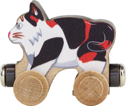 Name Train Wooden Railway System - Animals, Engines +