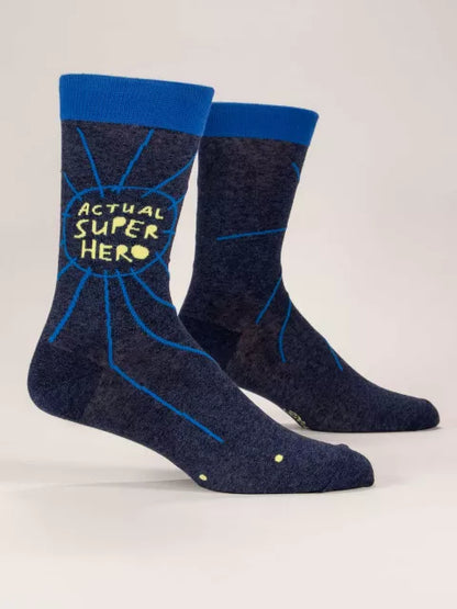 Actual Superhero - Men’s Crew Socks