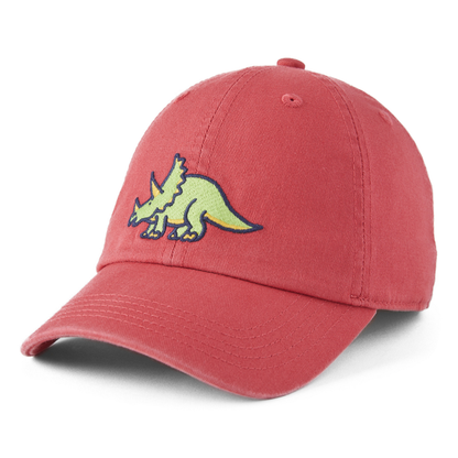 LIG Triceratops Kids Chill Cap - Faded Red