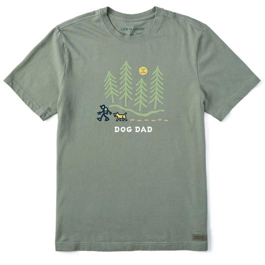 LIG Men's Jake Hike Dog Dad Crusher Tee