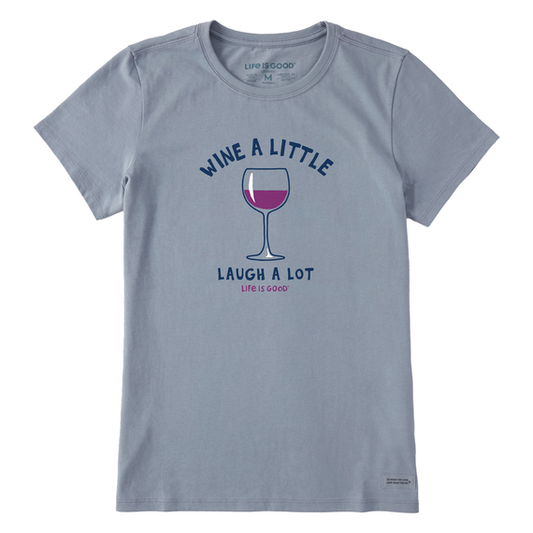 Women's Laugh a Lot Short Sleeve Crusher Lite Tee