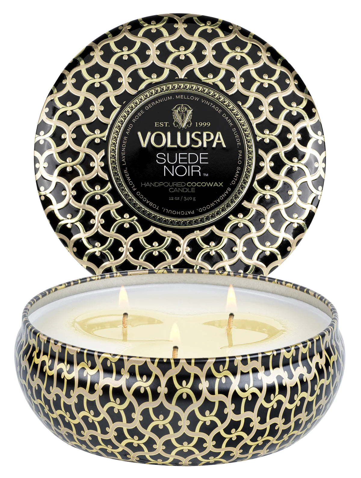 Voluspa Suede Noir