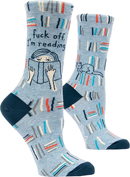 Fuck Off I'm Reading Socks