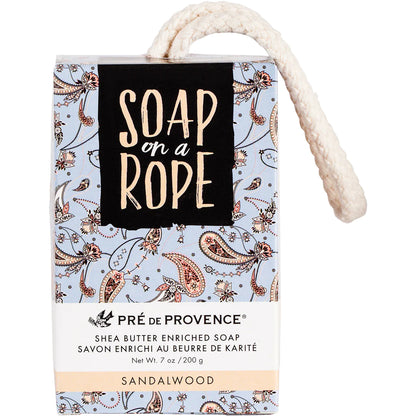 Soap on a Rope - Sandalwood (200g)