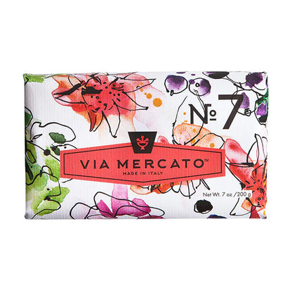 Peach, Fig Blossom & Rose - Via Mercato Soap No. 7